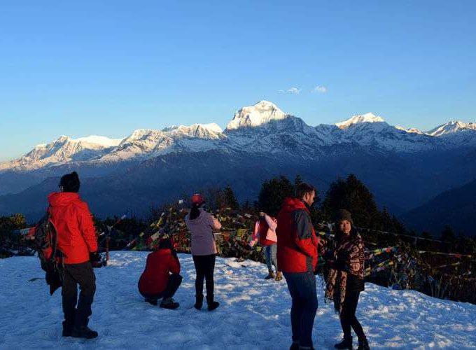 students tour in nepal