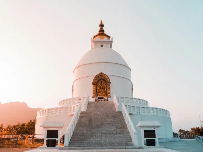 world peace pagoda pokhara