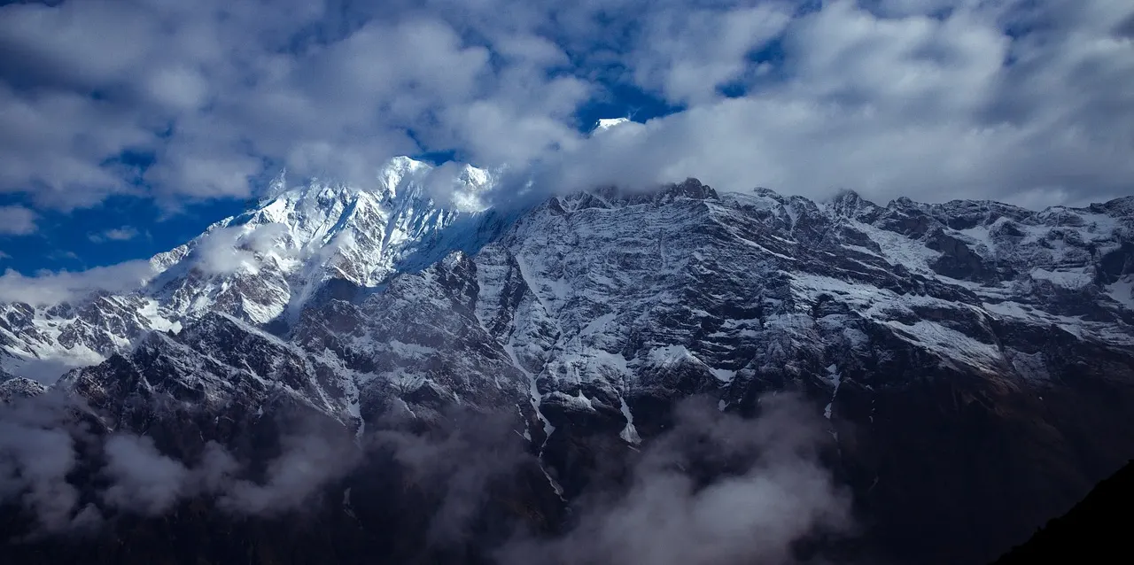 mardi himal trek map