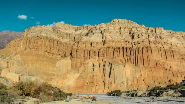 upper mustang altitude