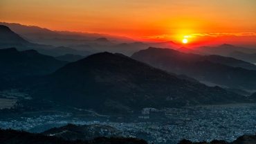 Sunrise in Nepal