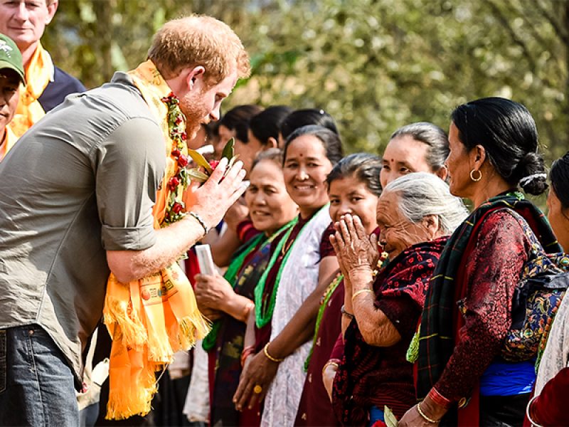 greetings in Nepal