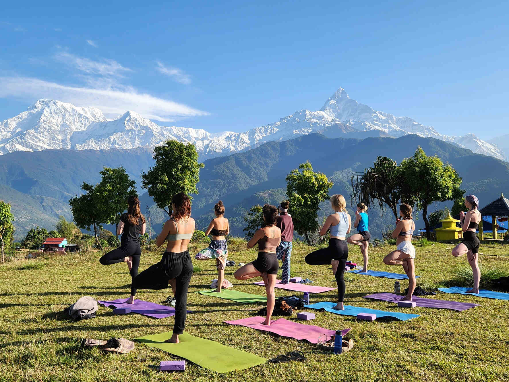 Yoga retreats in nepal