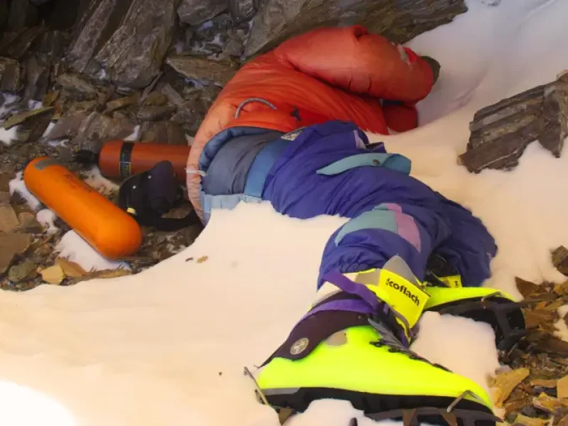 The Green Boots the body of a climber Tsewang Paljor